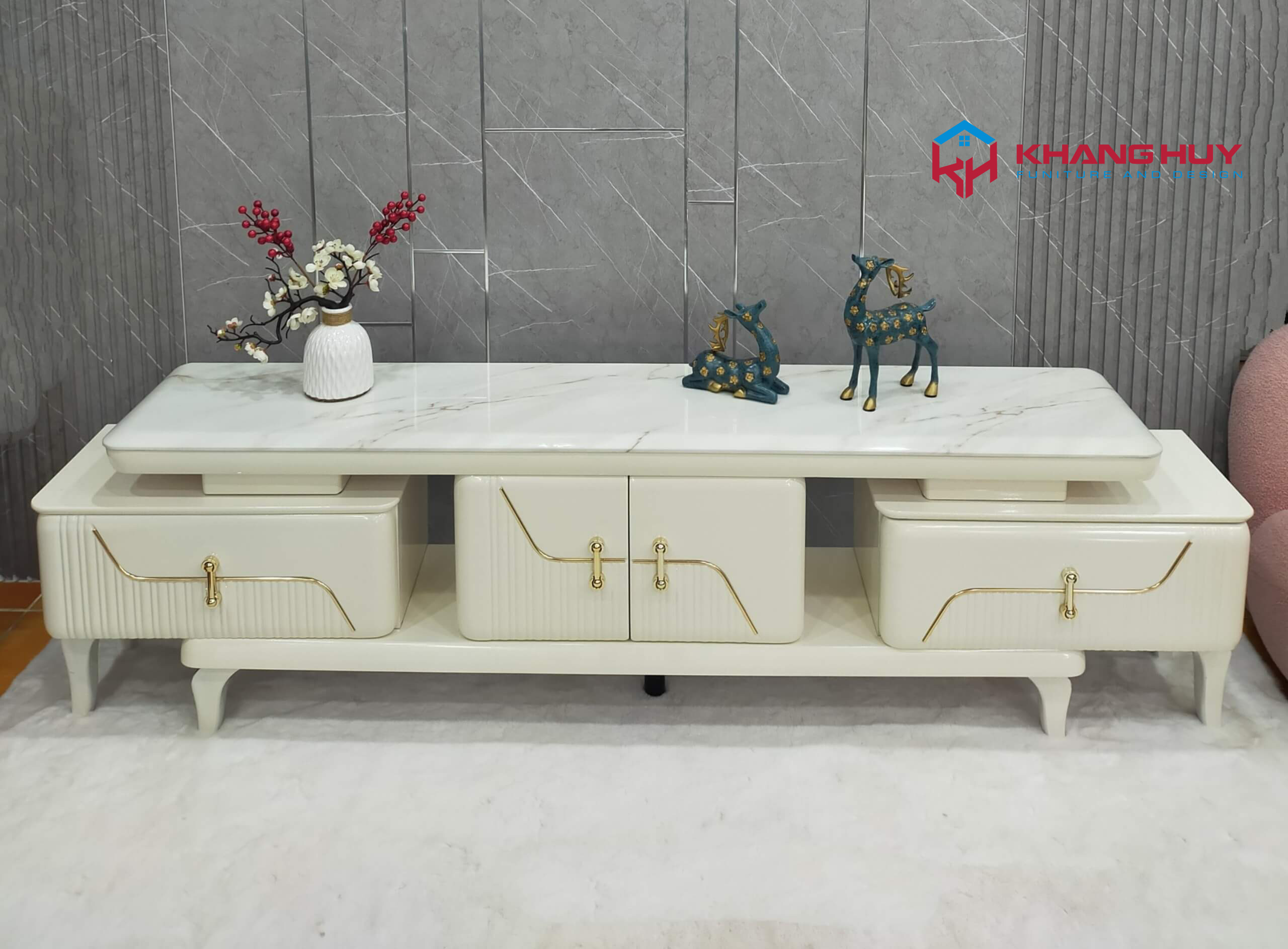 Kệ Tivi Mặt Đá 003