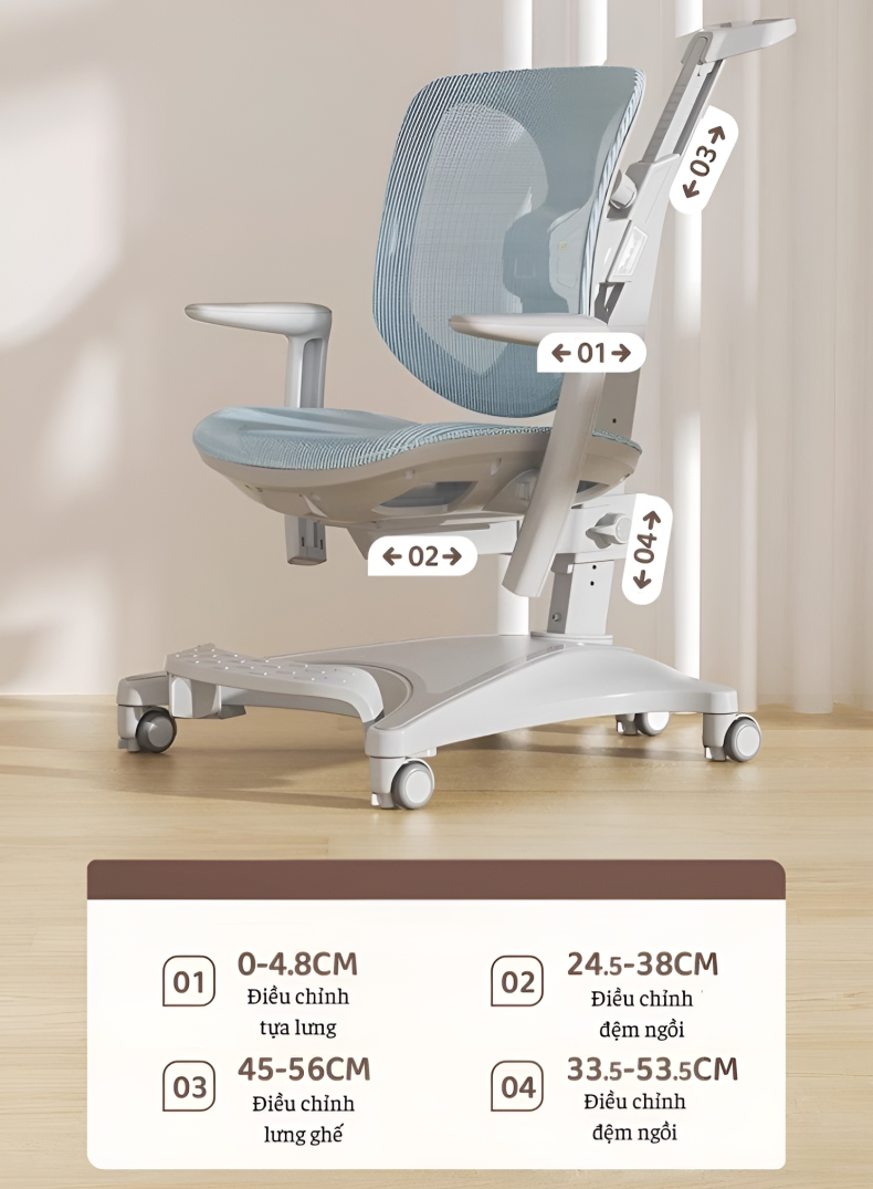 GHẾ THÔNG MINH CHỐNG GÙ DOL-G66 12 net 8 e1761624432850